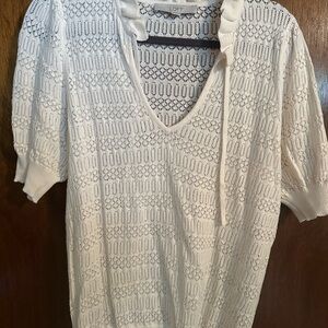 Loft crochet shirt
